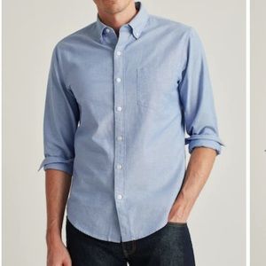 Bonobos | Button Down Collar Slim Fit Shirt Blue Dots Large